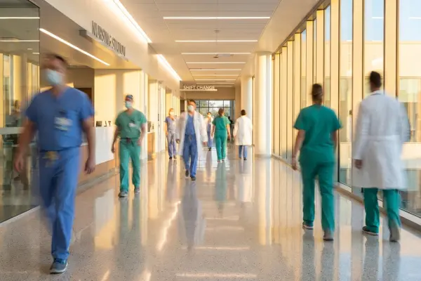 Healthcare facility floor drain with Green Drain waterless trap seal